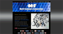 Desktop Screenshot of meritfasteners.com